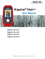 Magellan Magellan eXplorist 300 User Manual preview