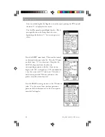 Preview for 32 page of Magellan MAP330 - MapSend CD For Meridian User Manual