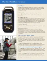 Preview for 2 page of Magellan MobileMapper MobileMapper 6 User Manual