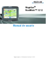 Magellan RoadMate 1212 - Automotive GPS Receiver Manual De Usuario preview