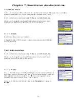 Preview for 42 page of Magellan RoadMate 3000T - Automotive GPS Receiver Manual D'Instructions