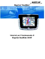 Preview for 1 page of Magellan RoadMate 3000T - Automotive GPS Receiver Manual