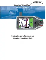 Magellan RoadMate 760 - Automotive GPS Receiver Manual De Referência предпросмотр