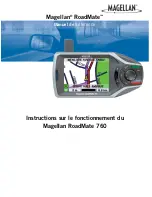 Magellan RoadMate 760 - Automotive GPS Receiver Manuel De Référence preview
