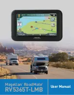 Magellan RoadMate RV5365T-LMB User Manual preview