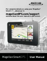 Magellan smartGPS User Manual preview