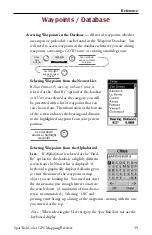 Preview for 1 page of Magellan SporTrak SporTrak Color Reference Manual