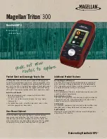 Magellan Triton 300 Quick Manual preview