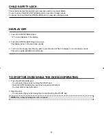 Preview for 17 page of Magic Chef MCD992R Operating Instructions Manual