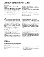 Preview for 22 page of Magic Chef MCD992R Operating Instructions Manual