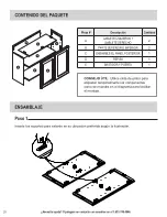 Предварительный просмотр 20 страницы Magick Woods Elements W3024 Assembly Instructions Manual