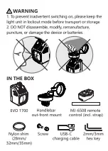 Предварительный просмотр 2 страницы Magicshine EVO 1700 User Manual