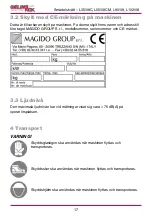 Preview for 17 page of MAGIDO GROUP X51 Series Operation And Maintenance Manual