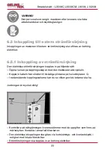 Preview for 23 page of MAGIDO GROUP X51 Series Operation And Maintenance Manual