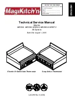 Magikitch'n MKG24 Technical & Service Manual preview