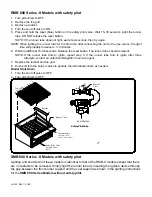 Preview for 8 page of Magikitch'n SERIES 600 Installation And Operating Manual
