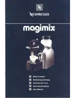 MAGIMIX NESPRESSO M 200 User Manual preview