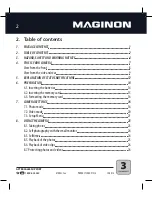 Предварительный просмотр 4 страницы MAGINON FUN Instruction Manual