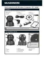 MAGINON IPC-100AC Brief Instructions For Windows-Computer preview