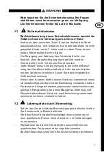 Preview for 7 page of MAGIRA CUBA Operating Instructions Manual