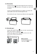 Preview for 13 page of MAGIRA CUBA Operating Instructions Manual