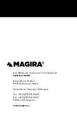 Preview for 56 page of MAGIRA CUBA Operating Instructions Manual