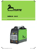 Magmate MMA 160 Operating Manual preview