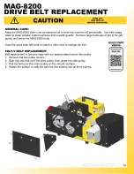 Предварительный просмотр 33 страницы Magna-Matic MAG-8200 Series Original Instructions Manual