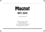 Magnat Audio MC 100 Important Notes For Installation & Warranty Card preview