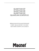 Magnat Audio QUANTUM 657 Owner'S Manual предпросмотр