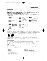 Предварительный просмотр 7 страницы Magnavox 13MDTD20 - Dvd-video Player User Manual