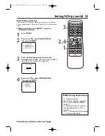 Предварительный просмотр 25 страницы Magnavox 13MDTD20 - Dvd-video Player User Manual