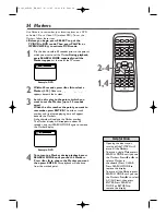 Предварительный просмотр 34 страницы Magnavox 13MDTD20 - Dvd-video Player User Manual