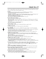 Предварительный просмотр 57 страницы Magnavox 13MDTD20 - Dvd-video Player User Manual
