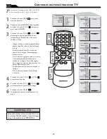 Preview for 20 page of Magnavox 15MF500T - 15" Lcd Tv Manual Del Propietario