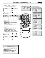 Preview for 21 page of Magnavox 15MF500T - 15" Lcd Tv Manual Del Propietario