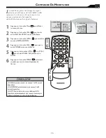 Предварительный просмотр 15 страницы Magnavox 15MF500T - 15" Lcd Tv Manual D'Utilisation