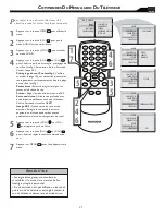 Предварительный просмотр 21 страницы Magnavox 15MF500T - 15" Lcd Tv Manual D'Utilisation