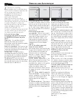 Предварительный просмотр 22 страницы Magnavox 15MF500T - 15" Lcd Tv Manual D'Utilisation