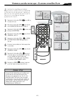 Предварительный просмотр 25 страницы Magnavox 15MF500T - 15" Lcd Tv Manual D'Utilisation