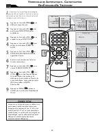 Предварительный просмотр 26 страницы Magnavox 15MF500T - 15" Lcd Tv Manual D'Utilisation