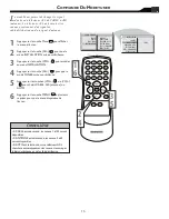 Preview for 15 page of Magnavox 15MF605T - 15" Lcd Tv Guide Utilisateur