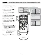 Preview for 24 page of Magnavox 15MF605T - 15" Lcd Tv Guide Utilisateur