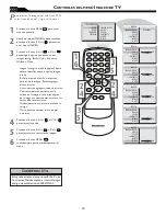 Предварительный просмотр 20 страницы Magnavox 15MF605T - 15" Lcd Tv Manual De Usuario