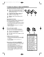 Предварительный просмотр 11 страницы Magnavox 19MDTR20 - Dvd-video Player Manual Del Usuario