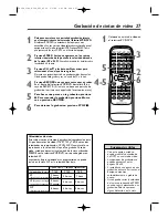 Предварительный просмотр 30 страницы Magnavox 19MDTR20 - Dvd-video Player Manual Del Usuario