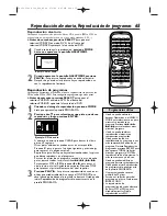 Предварительный просмотр 68 страницы Magnavox 19MDTR20 - Dvd-video Player Manual Del Usuario