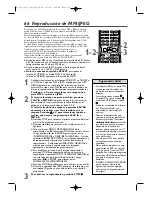 Предварительный просмотр 69 страницы Magnavox 19MDTR20 - Dvd-video Player Manual Del Usuario