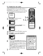 Предварительный просмотр 75 страницы Magnavox 19MDTR20 - Dvd-video Player Manual Del Usuario