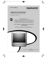 Preview for 1 page of Magnavox 19MDTR20 - Dvd-video Player Owner'S Manual
